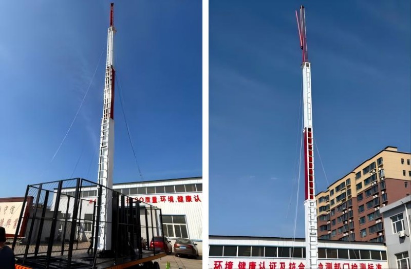 25 Meters Military Standard Cellular on Wheels Export to UAE